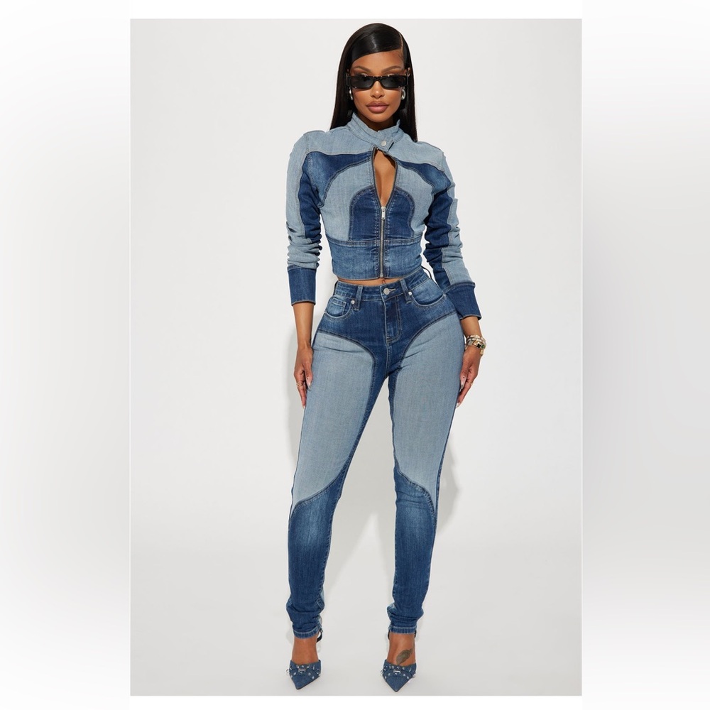 Moto Denim Outfit